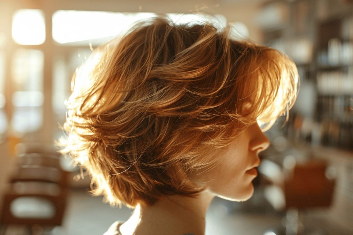 Cheveux fins : cette coupe courte est parfaite pour donner du volume et une impression de densité