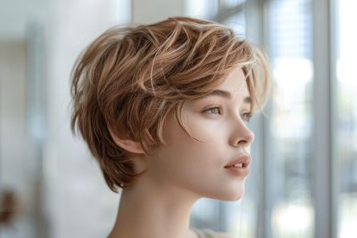 Coupe courte : voici la coiffure pour cheveux courts qui rajeunit le plus un ovale du visage relâché, selon un coiffeur